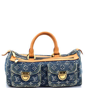 Louis Vuitton Neo Speedy Bag Denim #252659L24B
